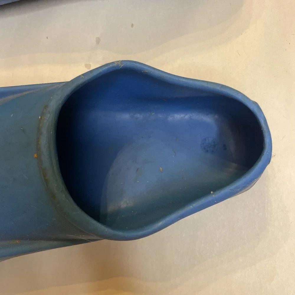 Swim Dive Fins | Oceanways Professional 5-7 #472 | Made in USA Blue Rubber‎